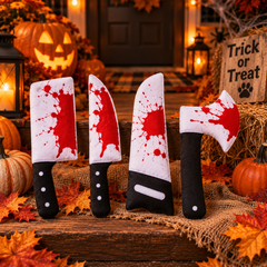4-Pack Squeaky Knife Toys