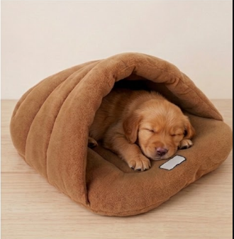 Fleece Cave Bed