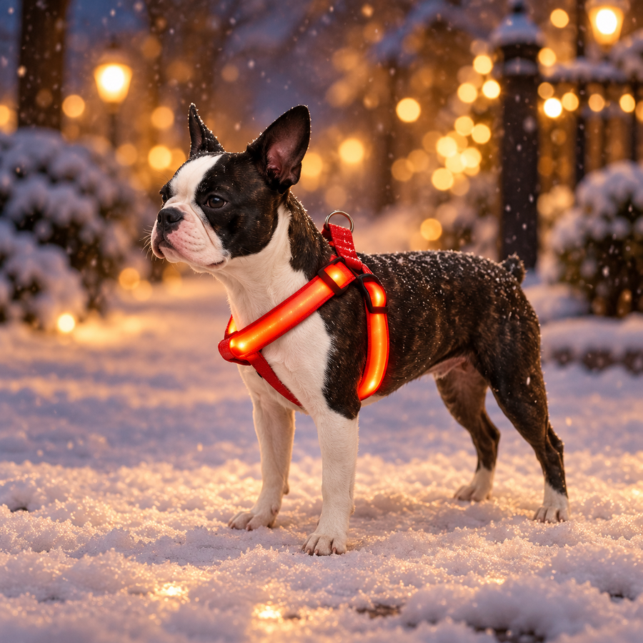 Anti-Pull LED Dog Harness and leash – Comfortable, Safer Walks