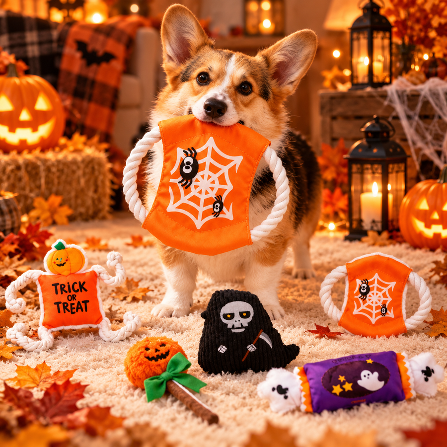 Halloween Crinkle Plush Toy — Pick Your Shape