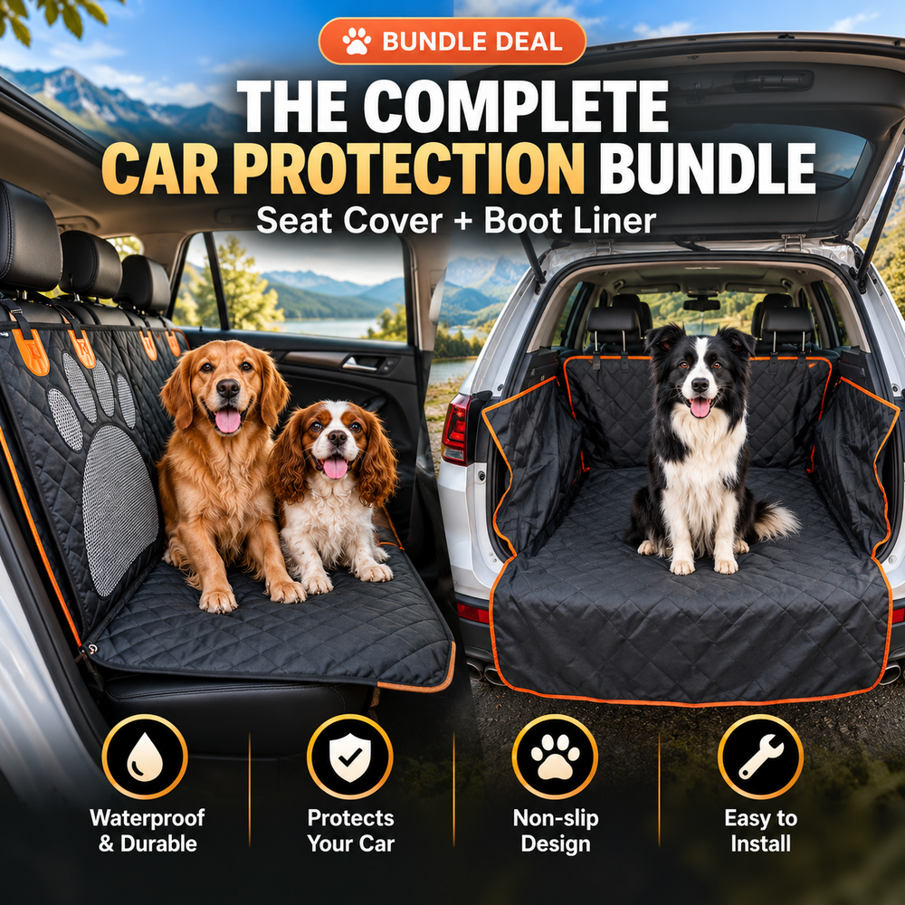 Muddy Dog Kit, Seat Cover & Boot Liner Bundle