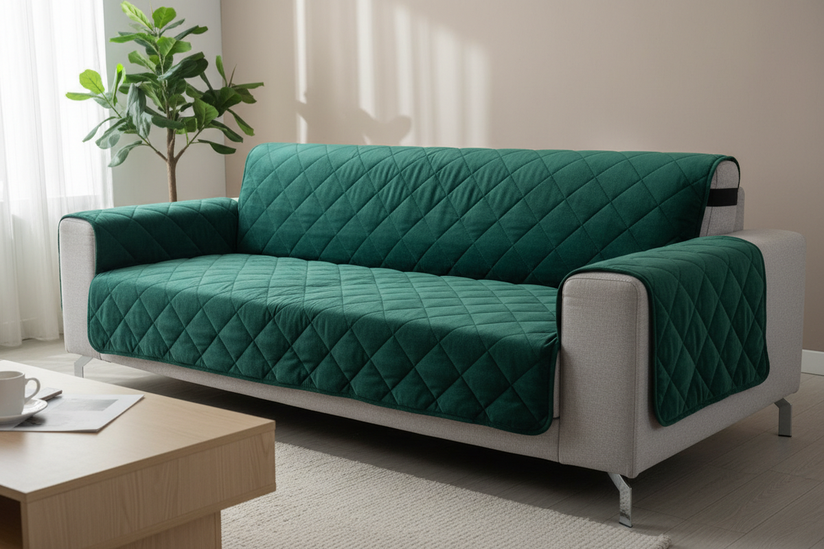 Plush Sofa Cover