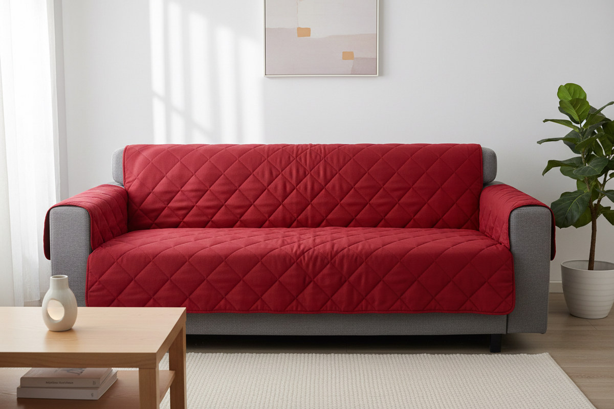 Plush Sofa Cover