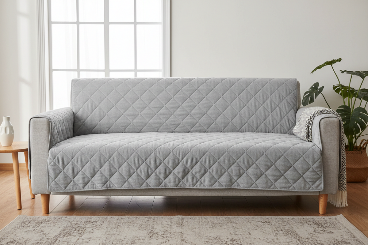 Plush Sofa Cover