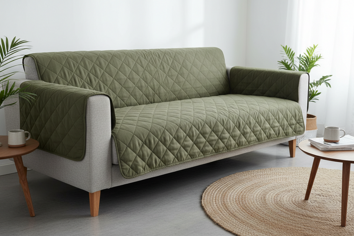 Plush Sofa Cover